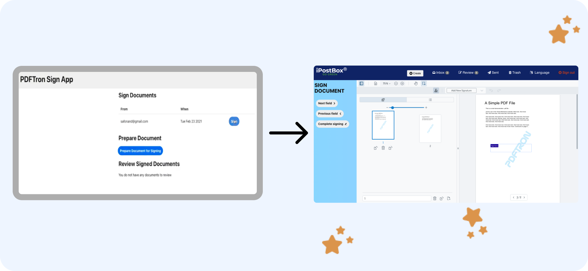 pos app sketch